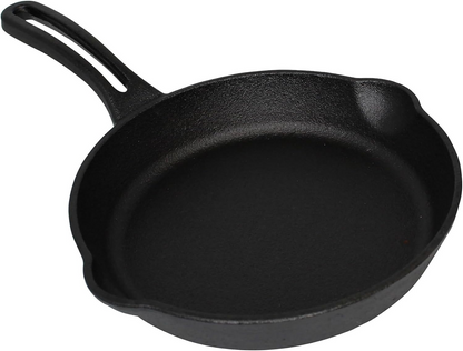 6 Inch Preseasoned Cast Iron Skillet