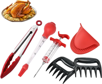 Meat Injector Syringe BBQ Tool Kit