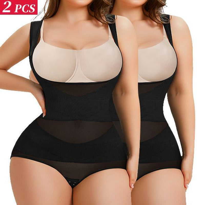 [MAX] Nebility Women'S Clothing Mesh Breathable Basic Faja Shapewear, Minimalist Comfort Sleeveless Tops High Waist Compression Womenswear #Tiktokshopbacktoschool