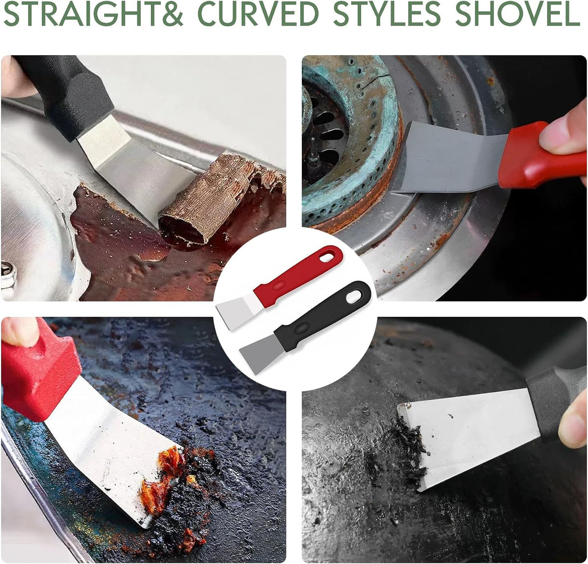 12 Pcs Crevice Cleaning Brush Set, Cleaning Scrub Brush Shovel
