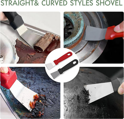 12 Pcs Crevice Cleaning Brush Set, Cleaning Scrub Brush Shovel