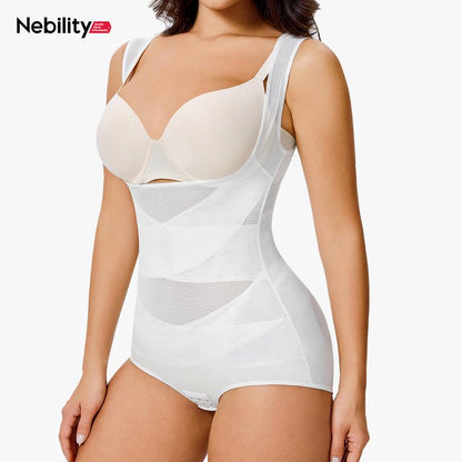 [MAX] Nebility Women'S Clothing Mesh Breathable Basic Faja Shapewear, Minimalist Comfort Sleeveless Tops High Waist Compression Womenswear #Tiktokshopbacktoschool