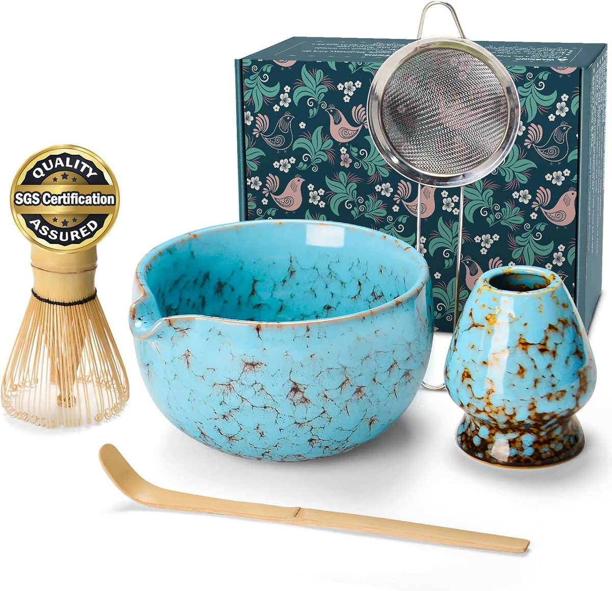 Matcha Bowl and Whisk Set