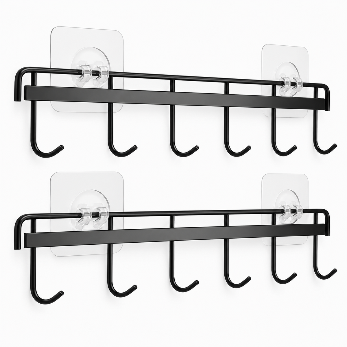 Adhesive Wall Hooks Rack