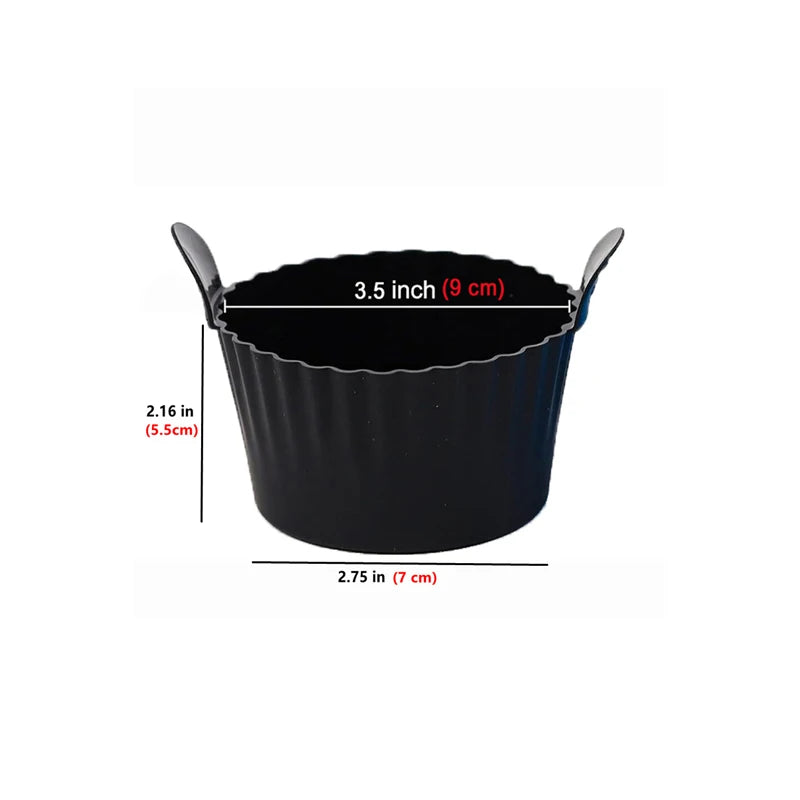 4Pcs Silicone Egg Poacher Cups Air Fryer Egg Boiler Mold Air Fryer Egg Poacher Cooking Baking Cups Egg Cupcake Pudding Mould