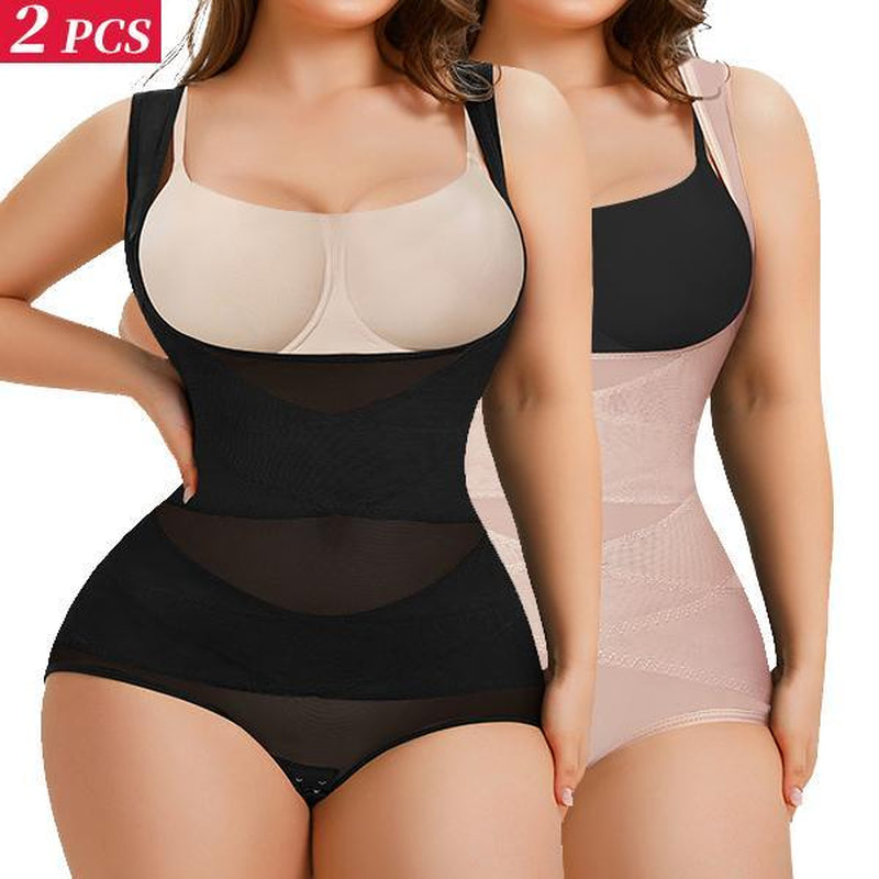 [MAX] Nebility Women'S Clothing Mesh Breathable Basic Faja Shapewear, Minimalist Comfort Sleeveless Tops High Waist Compression Womenswear #Tiktokshopbacktoschool