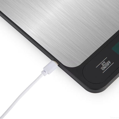 Usb Digital Kitchen Scale 10Kg/1G Weighing Food Coffee Balance Smart Electronic Digital Scales Food Weight Precision Scale Grams