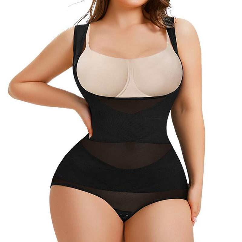[MAX] Nebility Women'S Clothing Mesh Breathable Basic Faja Shapewear, Minimalist Comfort Sleeveless Tops High Waist Compression Womenswear #Tiktokshopbacktoschool