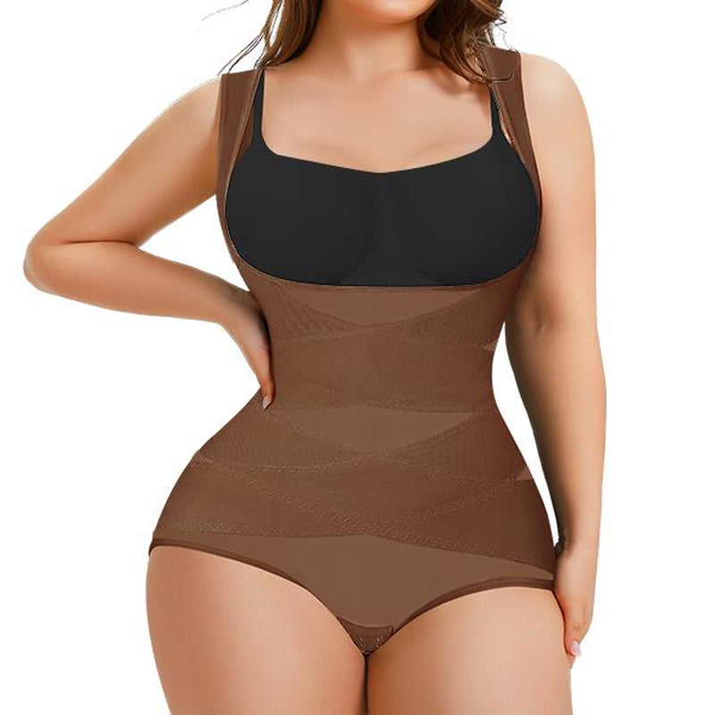 [MAX] Nebility Women'S Clothing Mesh Breathable Basic Faja Shapewear, Minimalist Comfort Sleeveless Tops High Waist Compression Womenswear #Tiktokshopbacktoschool