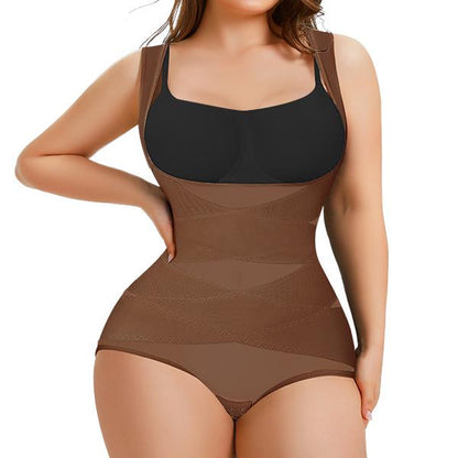 [MAX] Nebility Women'S Clothing Mesh Breathable Basic Faja Shapewear, Minimalist Comfort Sleeveless Tops High Waist Compression Womenswear #Tiktokshopbacktoschool