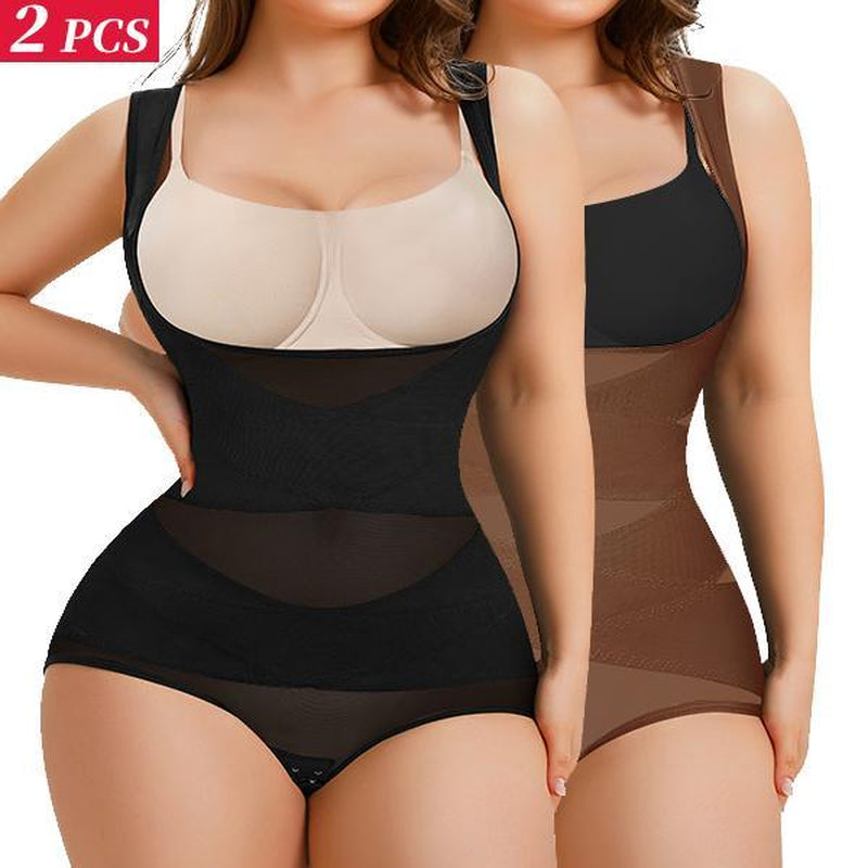 [MAX] Nebility Women'S Clothing Mesh Breathable Basic Faja Shapewear, Minimalist Comfort Sleeveless Tops High Waist Compression Womenswear #Tiktokshopbacktoschool